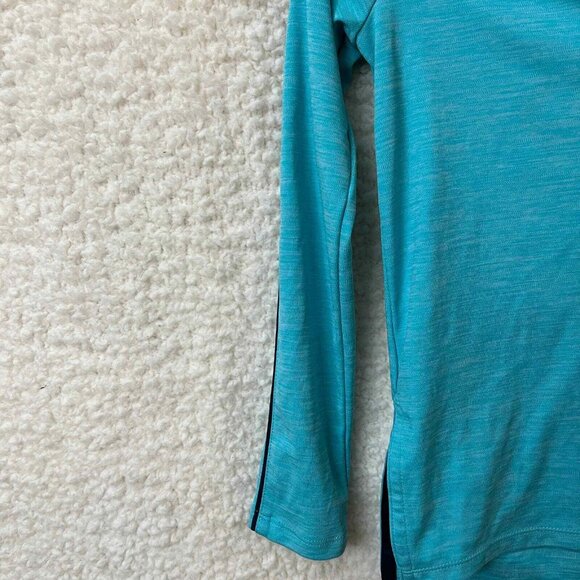 Under Armour Youth HeatGear 1/4 Zip Pullover Loose Fit Long Sleeve Top YSM Polye - Picture 6 of 8